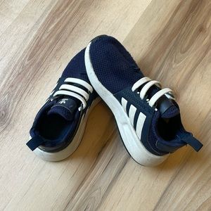 Blue Adidas Tennis Shoes Kids
